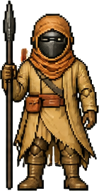 Arrakis, pixel sprite