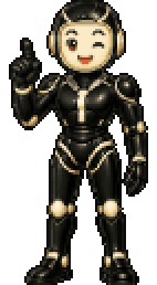 Castor, pixel sprite
