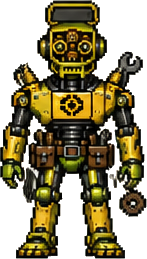 Construct, pixel sprite
