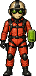 Kael, pixel sprite