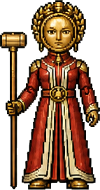 Moneta, pixel sprite
