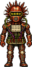 Synthesis, pixel sprite